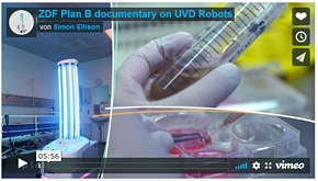 ZDF-Beitrag zu UV-C-Robotern