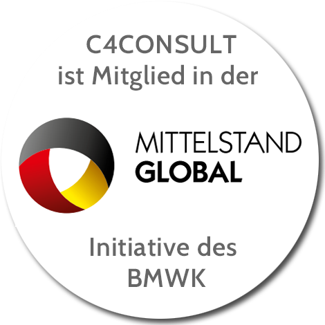 C4CONSULT ist Mitglied der Initiative MITTELSTAND GLOBAL des BMWK
